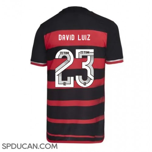 Muški Nogometni Dres Flamengo David Luiz #23 Domaci 2024-25 Kratak Rukav